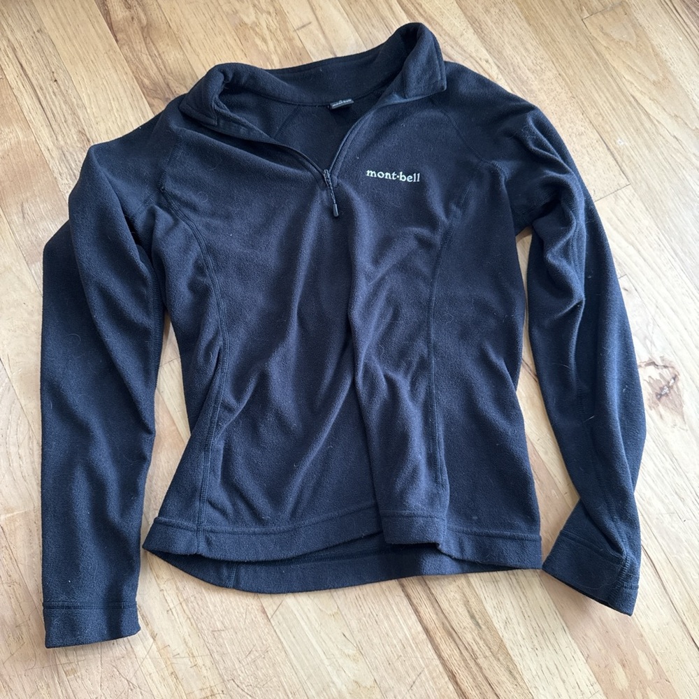 Montbell Black Fleece Pullover